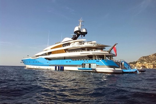 MadameGuSuperyachtatMYS2015PhotobyCharterWorld com